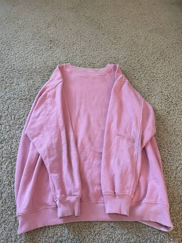 Aerie pink  crew neck