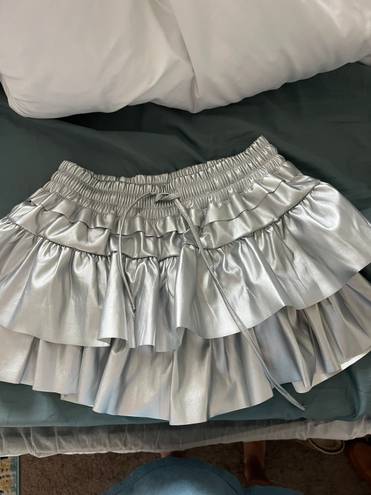 The Moon Boutique Metallic Skirt 