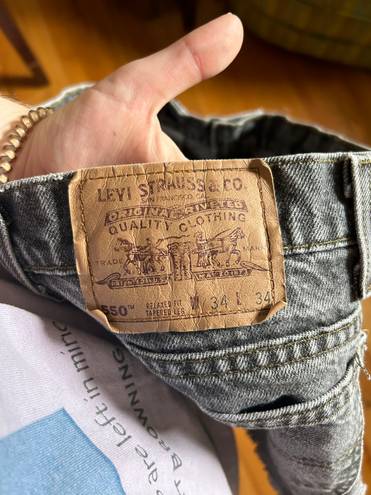 Levi’s Vintage 550 High-Waisted Denim Shorts