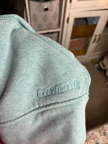 Carhartt Quarter-zip Pullover Hoodie Sweatshirt