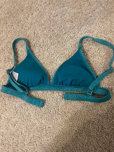 Target Blue Sparkly Bikini Top