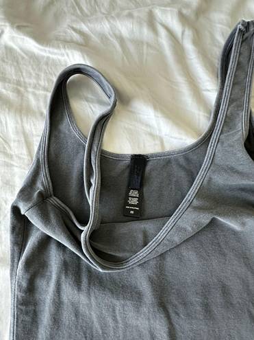 SKIMS Grey/Black Tank Top Size XS