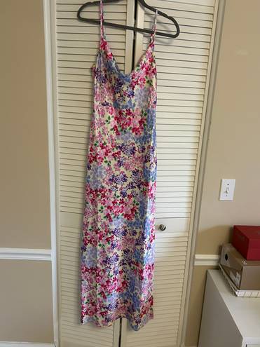 Beginning Boutique Laufry Yellow Floral Print Maxi Dress