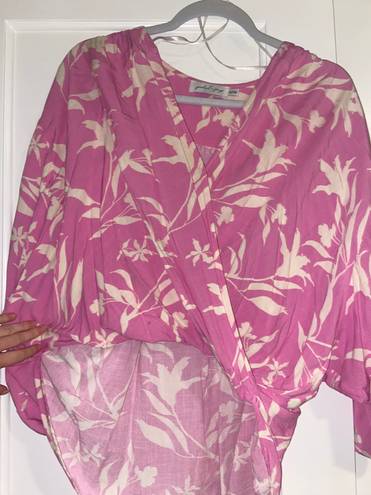 Petal and Pup Pink Blouse