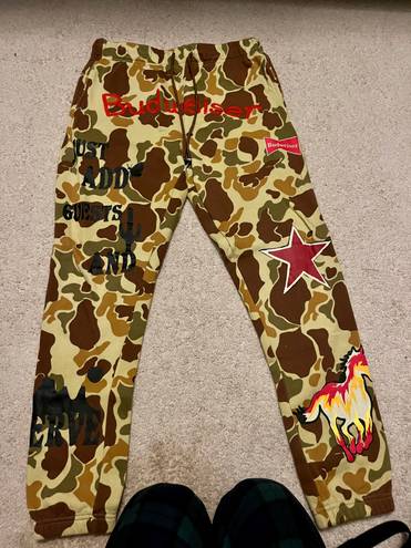 Budweiser Camo Sweat Pants