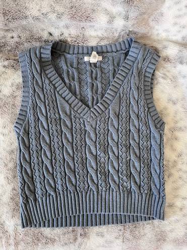 Full Tilt blue sweater vest 