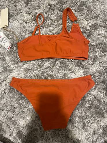 TJ Maxx Red Orange Bikini
