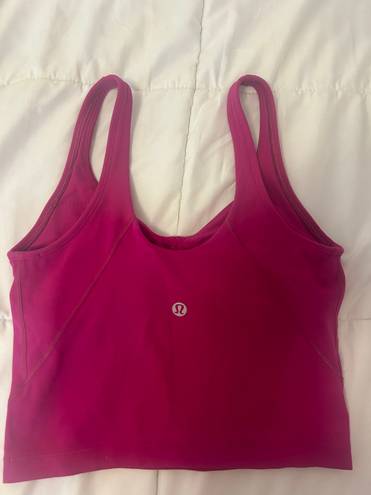 Lululemon magenta align tank