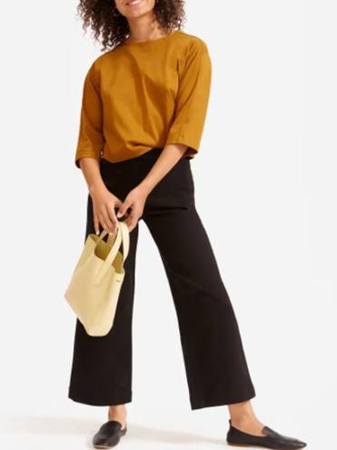 Everlane NWT  The Wide Leg Crop Pant in Black