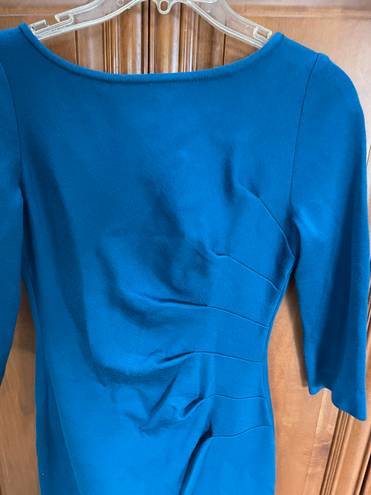 St. John knit blue dress size 2