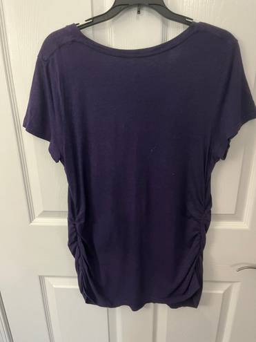 Isabel Maternity top in size large Purple  top