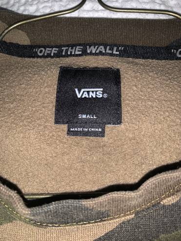 Vans Camouflage Sweatshirt