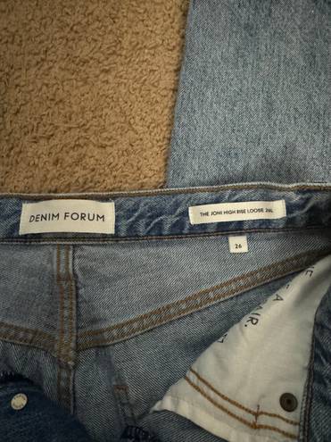 Aritzia Denim Forum The Joni High Rise Loose Jean, Size 26