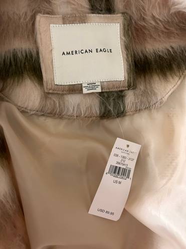 American Eagle fleece oversized jacket