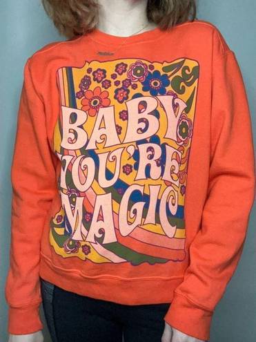 Life Clothing Co. Baby Your Magic Groovy Hippie Sweatshirt Crewneck