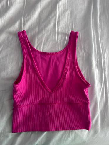 Lululemon Sonic Pink Pívot Tank