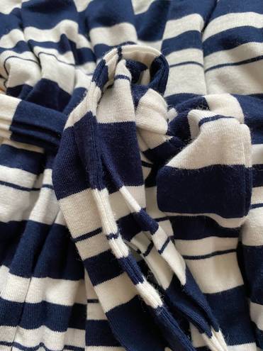 Cynthia Rowley Blue And White Striped Dress 