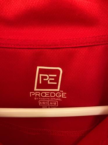 Proedge University Of Louisville Red Quarter Zip NWT Pullover