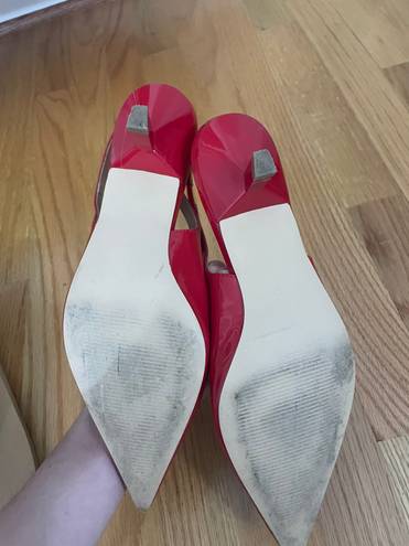 EXPRESS Red Kitten Heels