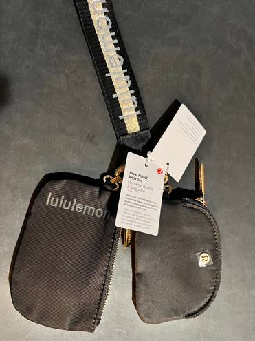 Lululemon dual pouch wristlet Black