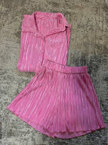 Pink Two Piece Set