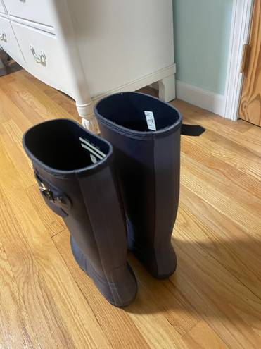 Hunter Navy  Rain Boots