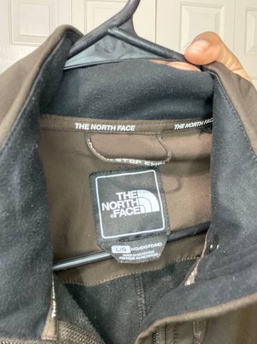 The North Face TNF Apex Brown Long Zip Up Jacket