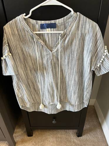 Blue Rain Blouse