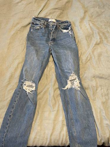 Abercrombie & Fitch Abercrombie high Rise Dad Jeans