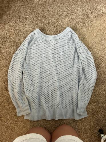 Aerie Blue Oversized Sweater
