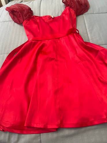 Dolls Kill Sugar Thrillz Red Dress