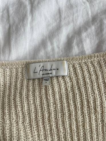 L'Academie Revolve L’Academie Beige Sweater