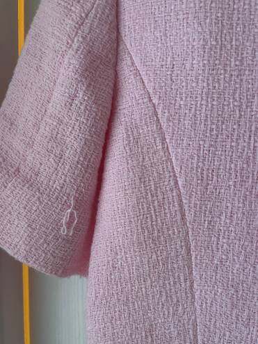 ZARA Pink Tweed Blazer Size XL