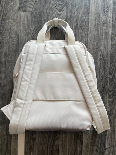 BEIS The Expandable Backpack In Beige