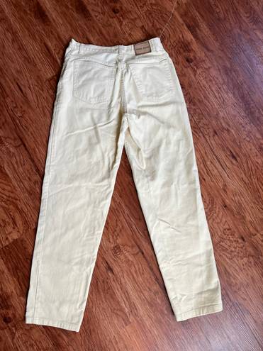 Jones New York Yellow Straight Leg Jeans