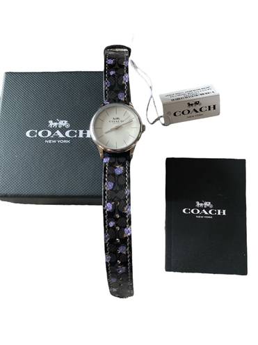 Coach NWT  Ruby Watch, 32MM  Mahogany Purple