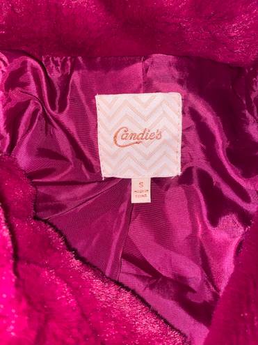 Candie's Candie’s Faux Fur Magenta Jacket 