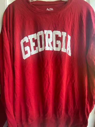 Georgia Long Sleeve Tshirt Size M