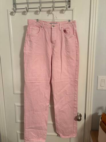 ZARA light pink jeans