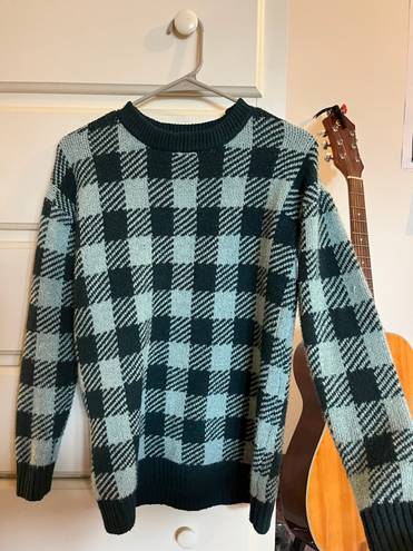 Full Tilt Plaid Sweater