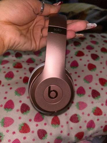 Beats Rose Gold Wireless Headphones