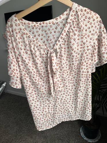 Loft Cream Blouse