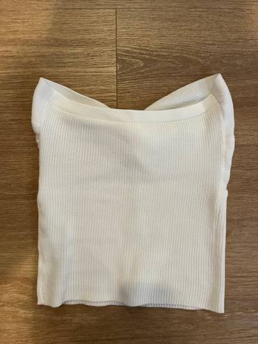 Amazon White Twist Tube Top