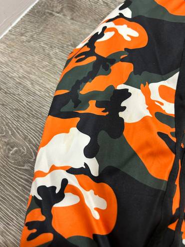 I am gia I.AM.GIA Daytona Camo Bomber Jacket Orange