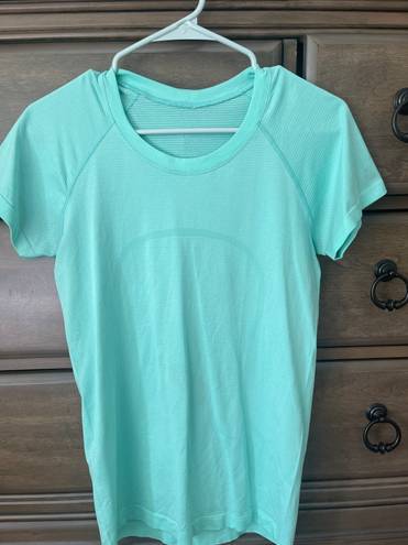 Lululemon Swiftly Tech Short Sleeve Blue Size 8 - $38 (51% Off