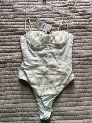 ZARA NWT  Corset Bodysuit