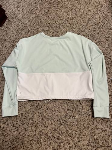 Zyia Cinch Cropped Crewneck