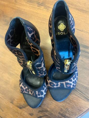 Isola Cheetah Print Heels