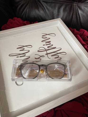 Oscar de la Renta O BY  50MM Oval Optical Glasses BLACK , 2.0 NWT in case