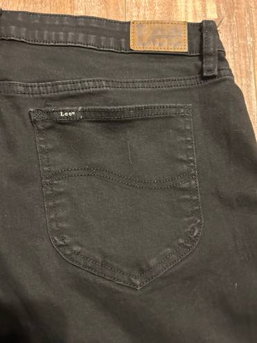 Lee black bootcut jeans